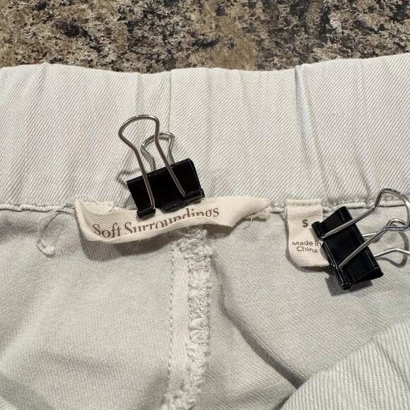 Soft Surroundings Jeans Metro Jegging Pull On Cottage Minimalist Snap Cuff Small - Picture 2 of 5